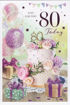 Picture of 80 TODAY BIRTHDAY CARD